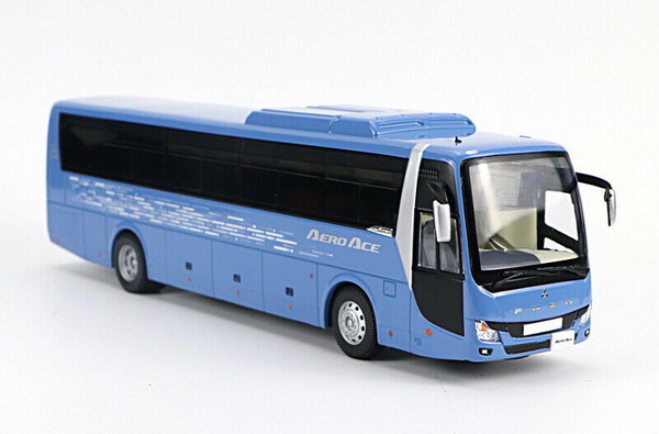 fuso aero ace hi-decker bus - blue CPM43052A Модель 1:43