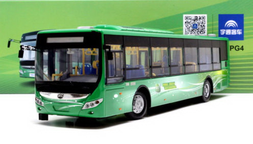 Модель 1:43 Yutong ZK6125CHVPG4 City Bus