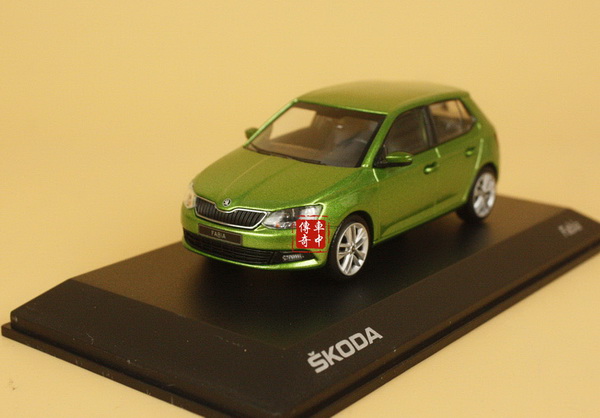 Модель 1:43 Skoda Fabia - green