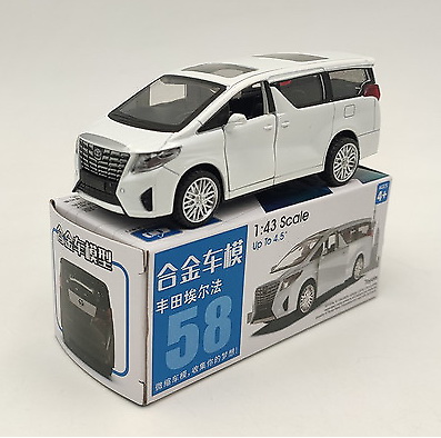 Модель 1:43 Toyota Alphard - White