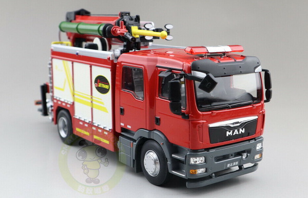 Jieda MAN Emergency Fire Rescue CPM43392 Модель 1:43
