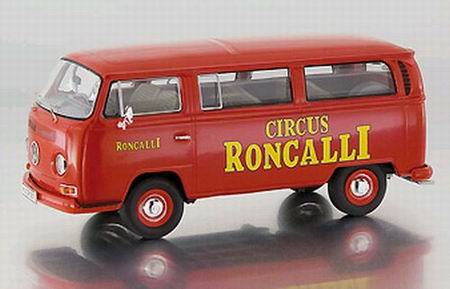 Модель 1:43 Volkswagen T2-a bus «Circus Roncalli»