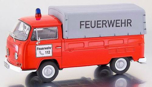 volkswagen t2a van pick-up «feuerwehr» 11354 Модель 1 43