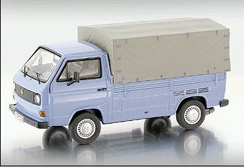 Volkswagen Transporter T3-a PickUp/ canvas -uni-, blue