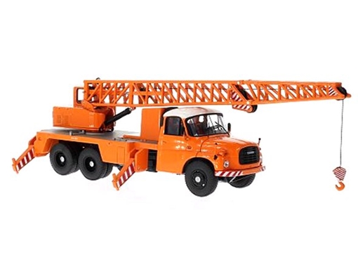 tatra 148 crane-truck - orange 12875 Модель 1:43