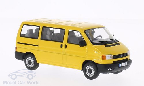Модель 1:43 Volkswagen Caravelle T4 Bus - yellow (L.E.1000pcs)