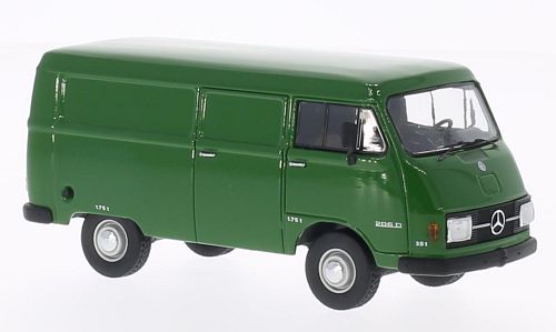 Модель 1:43 Mercedes-Benz L 206 D Box Wagon (фургон) - green (L.E.500pcs)