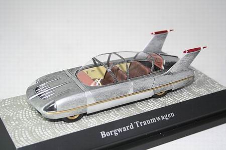 Модель 1:43 Borgward Dream Car - aluminium