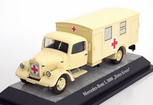 Модель 1:43 Mercedes-Benz L 3000 «Мilitary Red Cross»