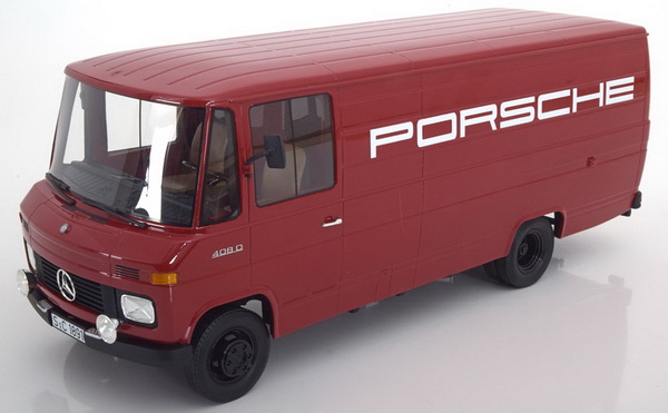 mercedes-benz l 408 фургон «porsche» - maroon 30105 Модель 1:18