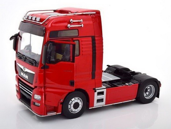 MAN TGX 18.500 4×2 BLS XXL cab (седельный тягач) - red 30218 Модель 1:18