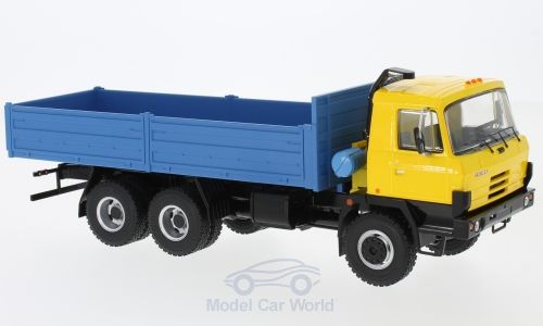 Модель 1:43 Tatra 815 V26.208 6х6 бортовой - yellow/blue