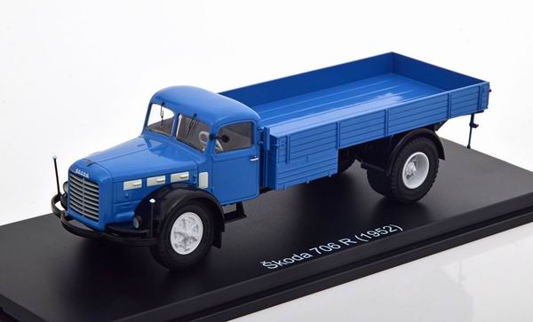 Модель 1:43 бортовой грузовик SKODA 706 R 1952 Blue