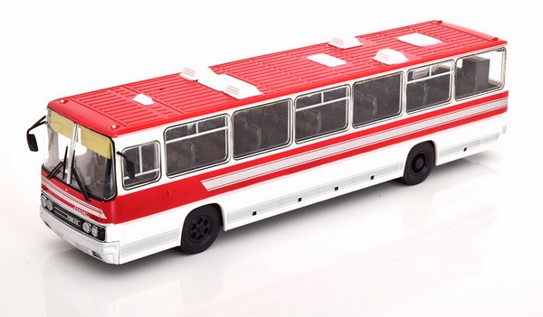 Модель 1:43 Ikarus 250.59 - white/red