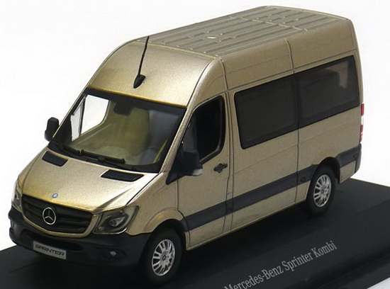Модель 1:43 Mercedes-Benz Sprinter Bus - pearl silver