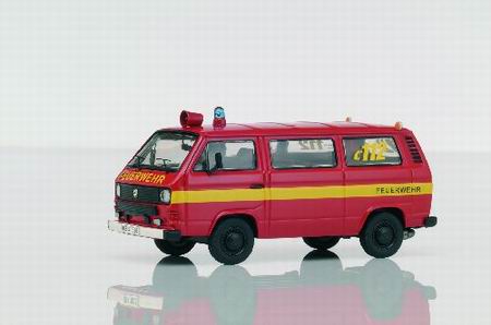 Volkswagen T3-a estate «Feuerwehr» 11454 Модель 1:43