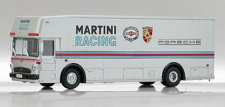 Модель 1:43 Mercedes-Benz Race Truck «Martini», транспортер для перевозки автомобиля