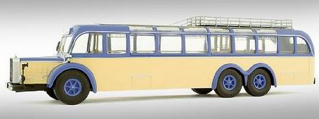 Модель 1:43 Mercedes-Benz O 10000 bus - blue/ivory