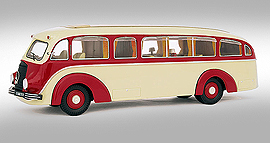 Модель 1:43 Mercedes-Benz LO 3500 - beige/red