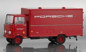 mercedes-benz lp608 «porsche» фургон 12500 Модель 1:43