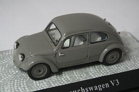 Модель 1:43 Volkswagen Prototyp V3 (Volkswagen - Kafer) - grey