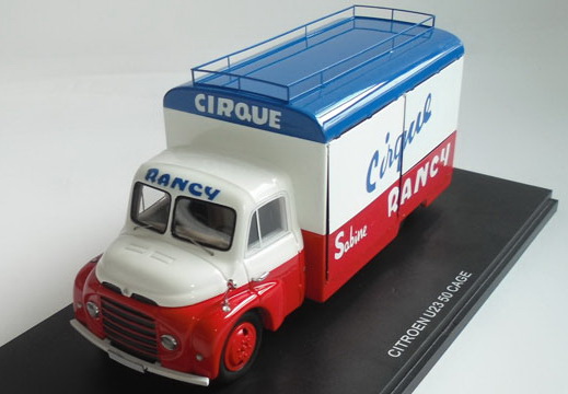 Модель 1:43 Citroen U23 Van 50 CAGE SABINE RANCY CIRQUE - CIRCUS