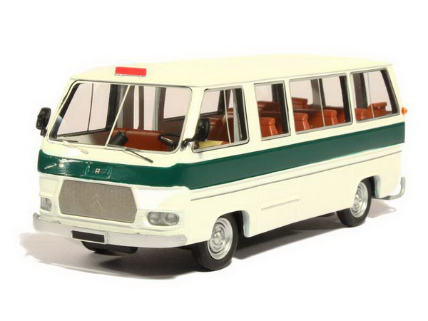 Модель 1:43 Citroen CH 14 Currus Bus Urbain - white/green (L.E.200pcs)