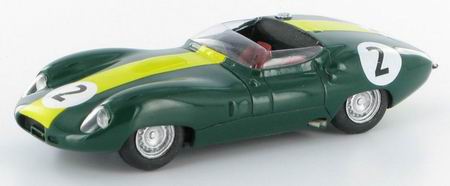 Модель 1:43 Lister Jaguar COSTIN Spyder №2 Le Mans