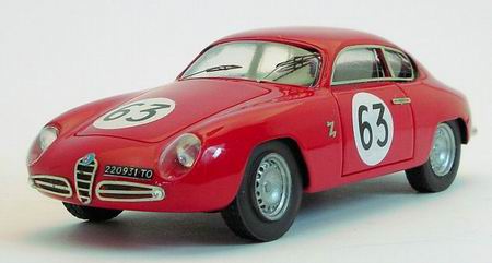 Модель 1:43 Alfa Romeo Giulietta Sport Zagato №63 Le Mans