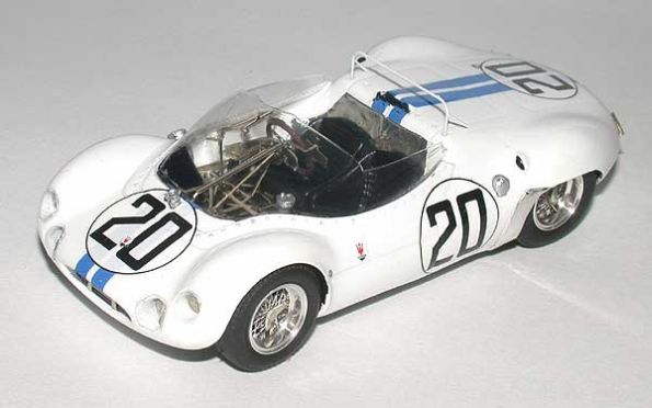 Модель 1:43 Maserati Tipo 63 Spider №20 Sebring (Bruce Leslie McLaren - Walt Hangsen)