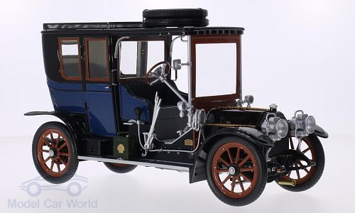 austro-daimler 28/32 maja 1908 - blue/black 212995 Модель 1:18