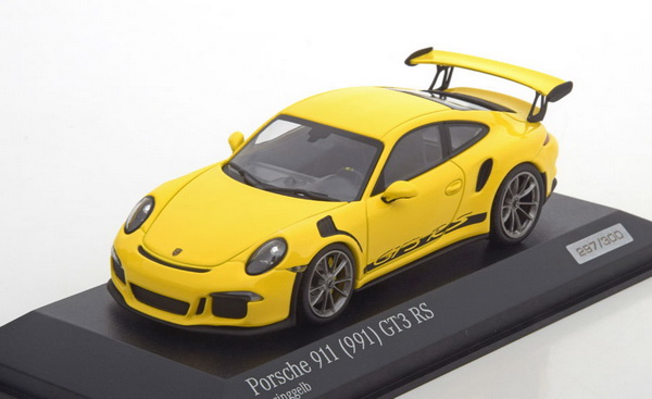Модель 1:43 Porsche 911 (991) GT3 RS - Yellow