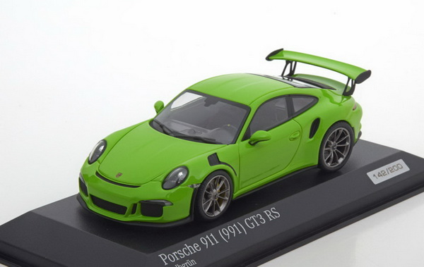 Модель 1:43 Porsche 911 (991) GT3 RS - Light green