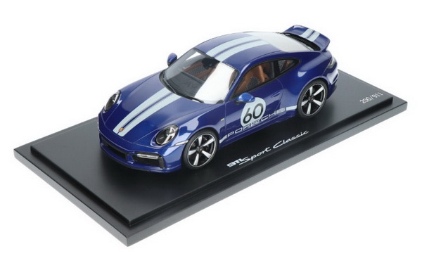 Модель 1:43 Porsche 911 Sport Classic Type 992 - 2022 - Gentian Blue