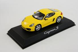 Модель 1:43 Porsche Cayman S 2012 yellow S - yellow