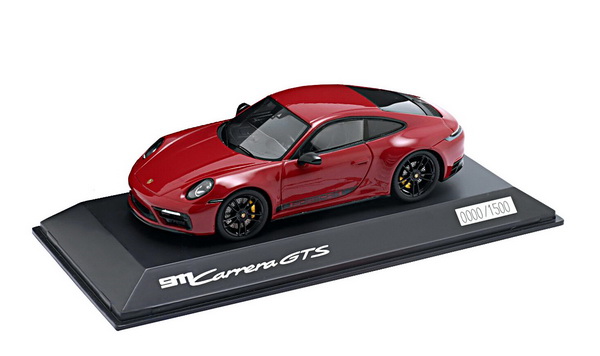 Модель 1:43 Porsche 911 992 Carrera GTS Coupe - 2022 - Red