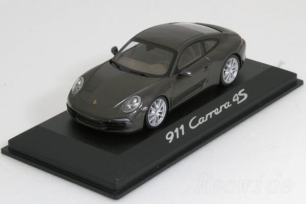 Модель 1:43 Porsche 911 Carrera 4S (991) - brown met