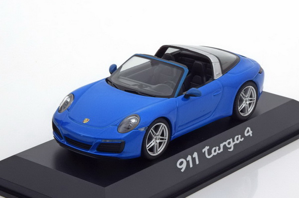 Модель 1:43 Porsche 911 (991/II) targa 4 - blue