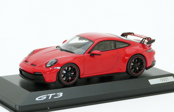 Porsche 992 GT3 - guards red (L.E.2021pcs) WAP0201510M006 Модель 1:43