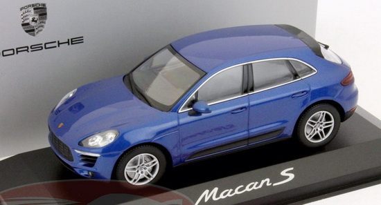 Porsche Macan S - blue WAP0201530E Модель 1:43