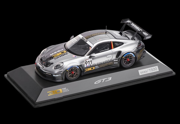 Porsche 911 (992) GT3 Cup №911 30 Years Porsche Supercup 1993-2022 (L.E.1500pcs) WAP0202500P30Y Модель 1:43
