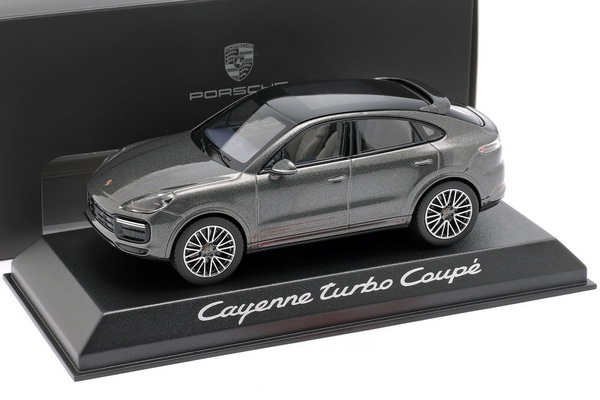 Модель 1:43 Porsche Cayenne S Coupe - dark grey met