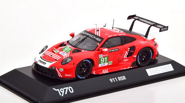 Модель 1:43 Porsche 911 RSR №91 24h LeMans (Lietz - G.Bruni - Frederic Makowiecki) (L.E.2020pcs)