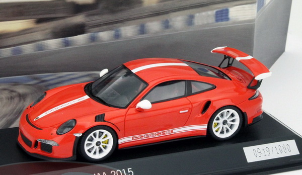 Модель 1:43 Porsche 911 (991) GT3 RS IAA Frankfurt - red (L.E.1000pcs)