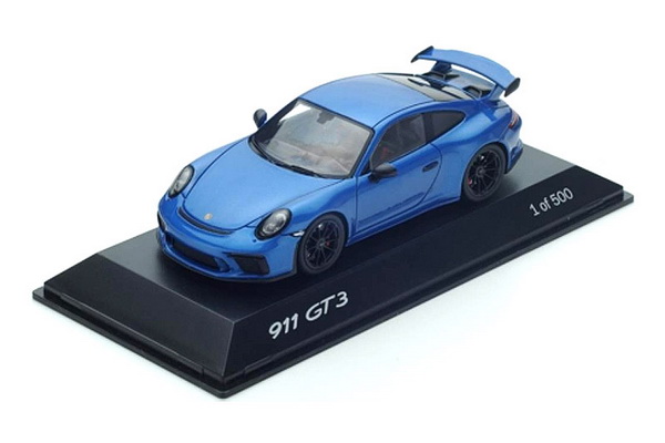 Модель 1:43 Porsche 911 (991) GT3 - Met. blue