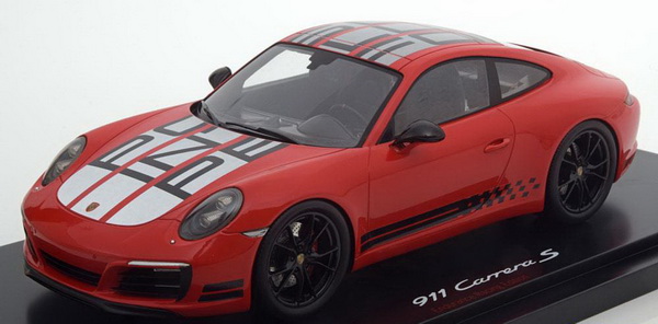 Модель 1:18 Porsche 911 (991) Carrera S Endurance Racing Edition 2016 - red
