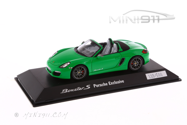 Модель 1:43 Porsche Boxster S Cabrio - green