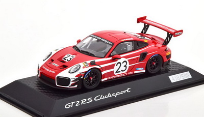 Модель 1:43 Porsche 911 GT2 RS Clubsport Renntaxi Leipzig (L.E.500 pcs.)