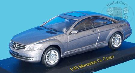 mercedes-benz cl coupe - grey PC80075 Модель 1:43