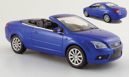 ford focus cc - blue (инерционный) 154827 Модель 1:18